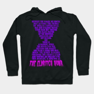 Eldritch Hour - Hourglass Text Hoodie